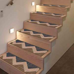 Kilim Design Rug, Geometric Pattern Rug, Modern Printed Rug,Step Rug - Product Image 5