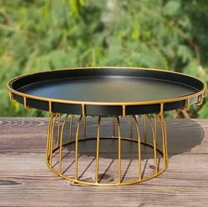 Soporte de pastel de acero inoxidable ecológico con parte superior redonda con diseño del Parlamento para eventos de fiesta de boda Logotipo de colores personalizados precios al por mayor - Product Image 2