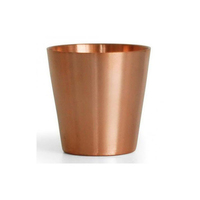 Vente de luxe Antique Julep tasse moscou mule Cocktail Moscou Mule Cuivre tasse 100% Solide 16oz Creative Pur Cuivre Bière Tasse