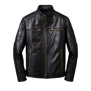 Veste en cuir pour hommes à la mode de qualité supérieure veste en cuir personnalisée respirante hiver unisexe vestes personnalisées personnalisées - Product Image 1