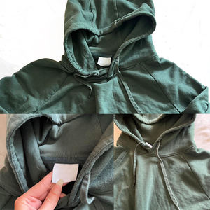 Custom 3d Embossed French Terry <b>Crewneck</b> Unisex Sweatshirt Women's Embossing Hoodies - Product Image 5