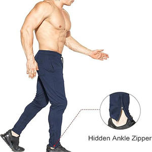 Low MOQ กางเกงขายาวของผู้ชายชุดเดรสกีฬาสำหรับผู้ชายเสื้อผ้าทรงตรงผลิตตามสั่ง - Product Image 2