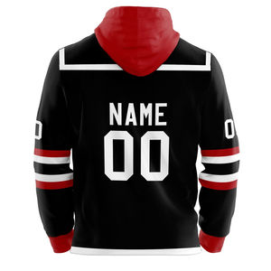 Pull à capuche de hockey sur glace avec capuche pour homme, pull avec personnalisation, vente en gros, nouveauté, 2023 - Product Image 4