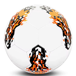 Balón de Fútbol Personalizado al por Mayor, Tamaño 5, Oficial, para Partidos, Deportes de Equipo, Balón de Fútbol Promocional de PVC/PU - Product Image 1