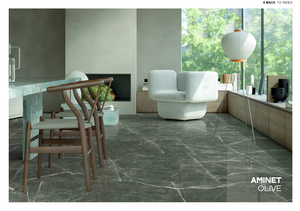 Carreaux de sol en porcelaine de 600x1200 mm, 8 mm d'épaisseur, finition brillante mate, design moderne, directement de l'usine, pour appartement - Product Image 5