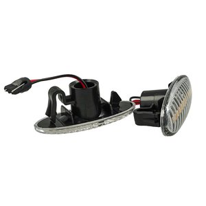 Kit luci di posizione laterale a LED lente chiara luce bianca per Nissan Qashqai Micra X-Trail Cube Evalia Leaf Note- - Product Image 2