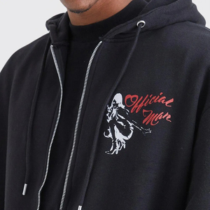 Sweat-shirt unisexe streetwear d'hiver, vente en gros, motif brodé personnalisé, pull ample uni - Product Image 6