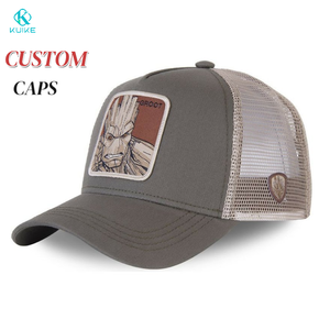 Gorra <span class=keywords><strong>de</strong></span> béisbol <span class=keywords><strong>de</strong></span> malla <span class=keywords><strong>de</strong></span> 5 paneles personalizada al por mayor estilo vintage transpirable con parche <span class=keywords><strong>de</strong></span> superhéroe para conductores <span class=keywords><strong>de</strong></span> camiones ropa deportiva informal - Product Image 1