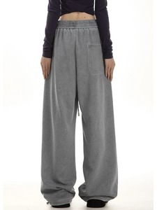 Pantalon de survêtement taille haute confortable pour femme pantalon de tous les jours extensible et doux avec ceinture élastique pantalon avec poches - Product Image 5