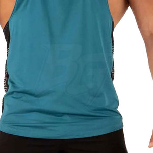 Débardeur de musculation pour homme, tricoté, imprimé sur mesure, léger, respirant, séchage rapide, vêtements de sport pour l'entraînement physique en extérieur - Product Image 5