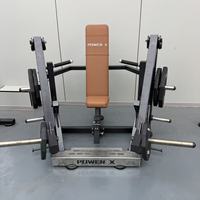 Machine de musculation pectorale professionnelle PowerX à charge libre, type à rouleaux, pour l'entraînement de la force pectorale