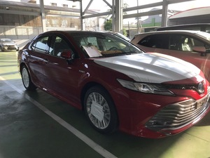 แผ่นบังแดดประตูรถยนต์สำหรับ Camry รุ่น XV70 ปี 17-23 แบบไม่มีขอบโครเมียม - Product Image 2