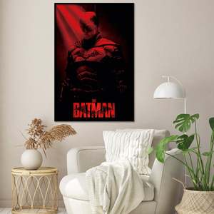 Póster de Robert Pattinson como Batman, Diseño de Rayos Crepusculares, Estilo Moderno para Decoración de Pared - Product Image 3