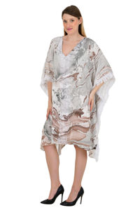 Maxi vestidos de playa ropa de vacaciones mujeres Kaftan caftán fiesta encaje Bikini playa Camiseta tipo cubrir vestido de tamaño libre multicolor - Product Image 6