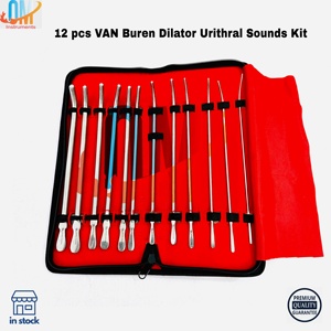 Kit de sondes urétrales et dilatateurs Van Buren pour procédures urologiques et gynécologiques, instruments chirurgicaux réutilisables autoclavables - Product Image 5