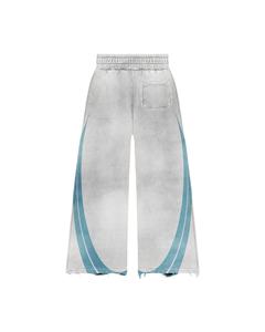 Chándales de algodón de alta calidad personalizados, pantalones de chándal acampanados de felpa francesa y Sudadera con capucha para hombre, ropa de calle, conjunto de chándal con lavado ácido - Product Image 5