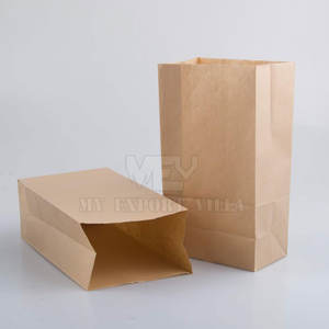 Poulet Hot Dog Kraft Sac D'emballage Papier Kraft Pour La Nourriture En Gros Fast Food Livraison Sacs - Product Image 2