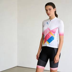 Pantalones Cortos de Ciclismo Pro Rider Anatómicos Acolchados de Compresión, Ajuste Delgado, Duraderos, Transpirables, de Secado Rápido para Ciclismo de Carretera y Triatlón, Personalizables - Product Image 2