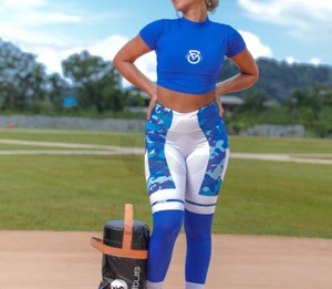 ORCAFITS Conjuntos Deportivos al por Mayor: Sujetador Deportivo Acanalado Personalizado y Leggings de Cintura Alta con Efecto Levanta Glúteos, Elásticos - Product Image 5