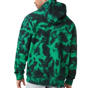 Basics 100% coton hiver impression numérique brodé personnalisé cravate teinture pull hommes à capuche manches longues polaire 2026 - Product Image 5