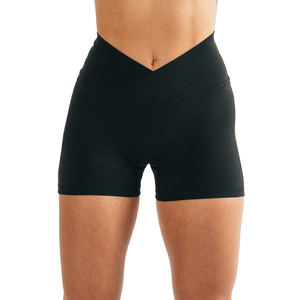 Womens Yoga Shorts Plus Size Sports <b>Tights</b> Fitness Clothing Custom Apparel Gym High Waisted Workout Shorts With Pockets - Product Image 1