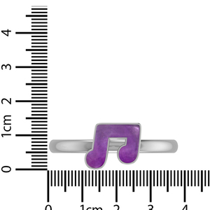 Bague en argent sterling 925, finition haut de gamme, sertie de pierres précieuses améthyste, forme de cœur, classique, pour mariage, fête, tendance, unisexe - Product Image 4