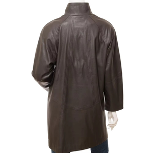 Precio al por mayor Chaquetas de cuero de moda para mujer Cierre de cremallera completo Precio razonable Chaquetas de cuero de moda para mujer - Product Image 6