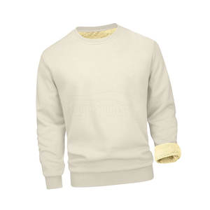 Vente à chaud de haute qualité sweat-shirt pour hommes imprimé de logo personnalisé polaire d'hiver avec technique de teinture unie - Product Image 6