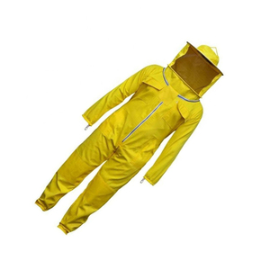 Best Selling Custom Premium Quality White Ventilated <b>Bee</b> <b>Suit</b> for Men and Women with Round Veil Ultra Layers Beekeeping - Product Image 2