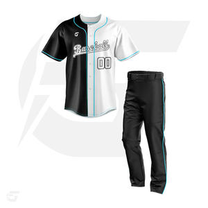 2025ชุดเครื่องแบบทีมเบสบอลใส่สบายสไตล์ใหม่ชุดเครื่องแบบทีมเจอร์ซี่กางเกงดีไซน์ตามสั่ง - Product Image 3