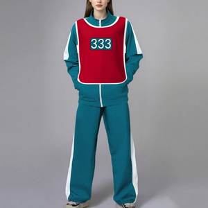 2025 nueva moda mujer transpirable impreso chándal conjuntos Sudadera con capucha pantalones Color sólido con capucha pulóver + Pantalones ropa deportiva Casual 100% - Product Image 3