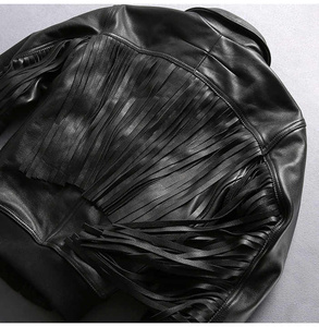 Fabricant en gros de vestes en cuir véritable, veste en cuir pour homme, costume, veste de moto, fabricant de haute qualité - Product Image 3