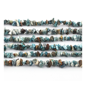 Chips metafísicos turquesa personalizados al por mayor, cuentas de piedras preciosas naturales para la fabricación de joyas - Product Image 5