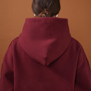 Pull-over uni vierge en néoprène personnalisé Survêtement ample à capuche et pantalon de survêtement Survêtements unisexe pour hommes - Product Image 4