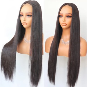 Vente en gros sans colle Full HD perruque avant en dentelle cheveux brésiliens courts cheveux péruviens pour les femmes - Product Image 6