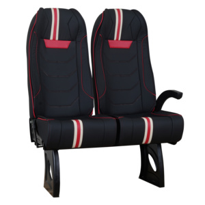 Asiento de pasajero para furgoneta, Minibus, autobús, lanzadera, Panel de carga, furgoneta con accesorios, reposabrazos, bandeja de comida, red para revistas - Product Image 5