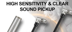 DM20高品质金属电容式鼓式麦克风，适用于军鼓 & 汤姆超高录音保真度 - Product Image 4