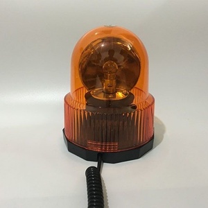 12V/24V 24W Circular Ceiling-mounted <strong>Rotating</strong> Flashing <strong>Light</strong> <strong>Warning</strong> <strong>Lights</strong> 12X15CM - Product Image 4