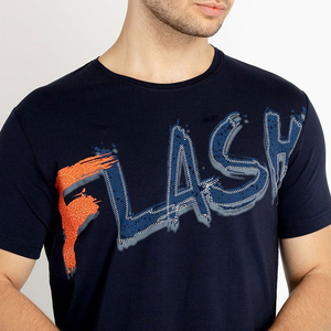 2025 Mejor artículo Venta en línea Camiseta de serigrafía de moda Camiseta de sublimación de diseño de logotipo personalizado para hombres OEM - Product Image 5