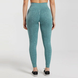 Mallas deportivas duraderas para entrenamiento de gimnasio para mujer a la venta/nuevas mallas sublimadas de cintura alta para mujer con bajo MOQ - Product Image 4