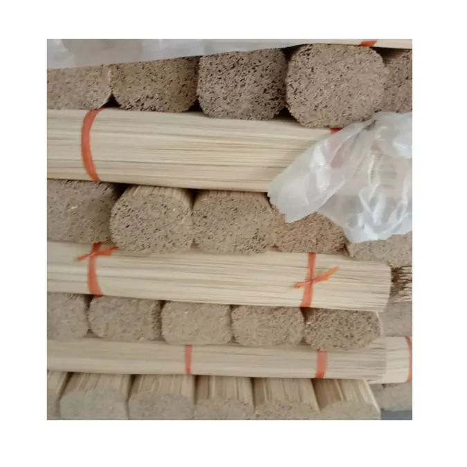 도매 대나무 원료-공장 가격 일회용 라운드 대나무 스틱