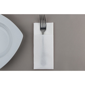 Servilletas de Bolsillo Kanguro Blancas de 24x40cm, Toallitas Secas Suaves, 600 Unidades, B2B - Product Image 1