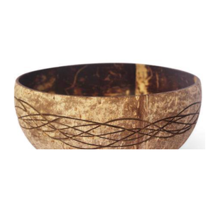 ชามกะลามะพร้าวธรรมชาติสีธรรมชาติหลายขนาด - Product Image 5