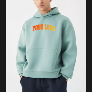 Sweat-shirts à capuche en molleton de coton épais uni de haute qualité, personnalisés avec logo imprimé ou brodé, vente en gros 2025 - Product Image 4