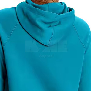 เสื้อฮู้ดดี้ผู้หญิงสำหรับฤดูหนาว ผลิตในปากีสถาน สีตามสั่ง โลโก้ด้านหน้า ผ้าแคนวาสคอตตอน 100% ขนาดตามสั่ง บริการ OEM - Product Image 6