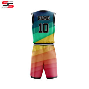 เครื่องแบบบาสเก็ตบอลเครื่องแบบบาสเก็ตบอลดีไซน์ใหม่เครื่องแบบบาสเก็ตบอลโลโก้ตามสั่ง - Product Image 2