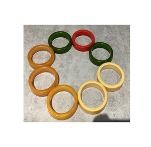 Servilletero de resina para boda, soporte de mesa decorativo, pieza de diseño de forma redonda, anillo de gran venta para Navidad - Product Image 5