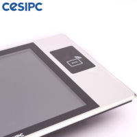 PANEL táctil resistente al agua IP65 integrado PC con RFID sin ventilador 15,6 21,5 panel industrial de control táctil PC J1900 J6412 I3 i5 PANEL PC