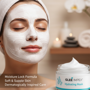 Masque crème hydratant visage et corps Glee Impex à la glycérine pour usage domestique – Hydratation intense, peau douce et lisse, masque boueux - Product Image 2
