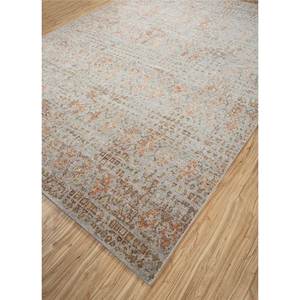 Erbe AKWL-1284 Blue Hand Knotted Wool Rug <b>3D</b> Medallion Rectangle <b>Puzzle</b> Living Room Carpet for Home Hallway Rectangular Room Rug - Product Image 2